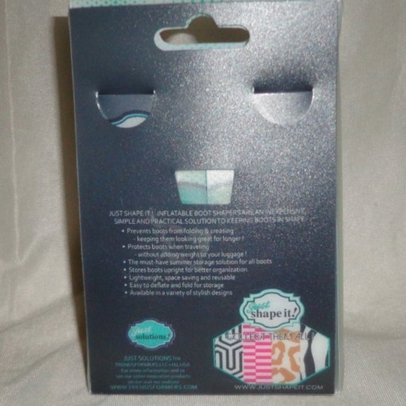 NEW = JUST SHAPE IT Inflatable Boot Shapers - Picture 4 of 5